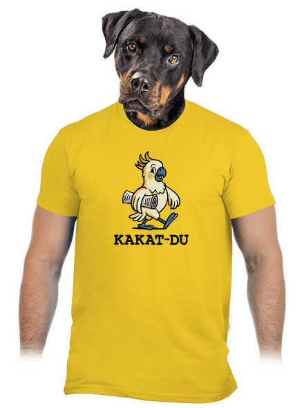 Kakat-du pánské tričko Gold