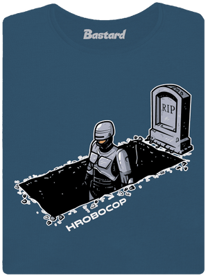 Hrobocop dámské tričko premium Petrol Blue