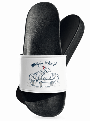 Miluju tulení pantofle White