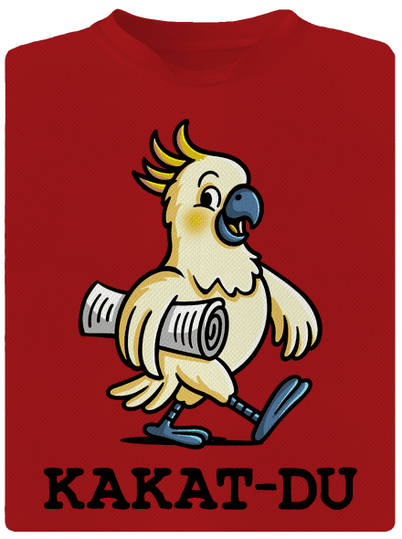 Kakat-du pánské sportovní tričko Red Mal