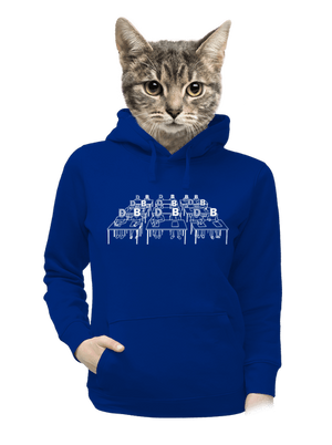 Cimrman: Debil, blbeček dámská mikina klokanka Royal Blue Mal