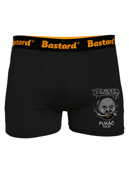 Pukáč tour boxerky Black