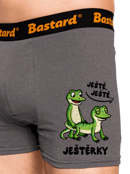 Ještě, ještě boxerky Gray Melange