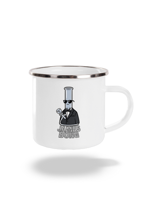 James Bong plecháček White