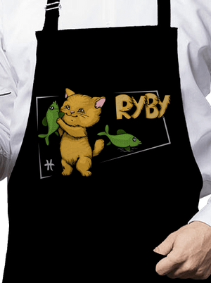 Kočičí horoskop: Ryby zástěra Black