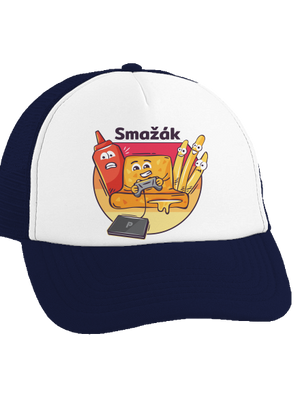 Smažák kšiltovka truckerka French Navy cap