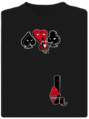 Vetřelec pánské sportovní tričko Black