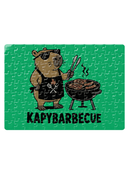 Kapybarbecue puzzle White