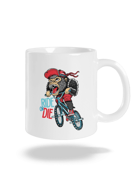 Ride or die klasický hrnek White