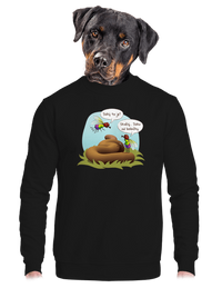unisex mikina bez kapuce