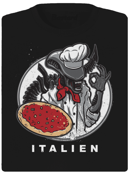 Italien dámské sportovní tričko Black