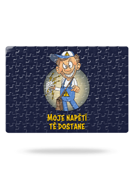 Moje napětí puzzle White