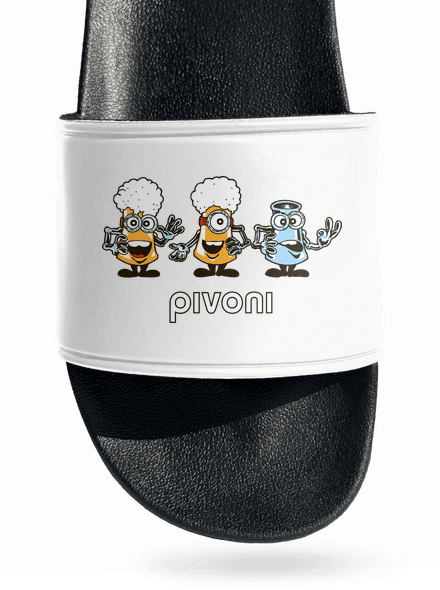Pivoni pantofle White