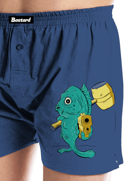 Poslední štědrovečerní pánské trenky Blue