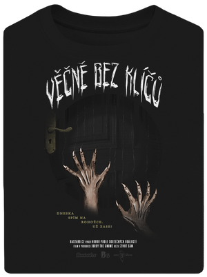B13: Věčně bez klíčů unisex tričko oversized Black
