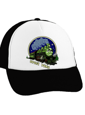 Upusť páru kšiltovka truckerka Black cap