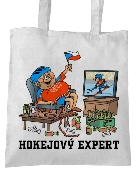 Hokejový expert taška White
