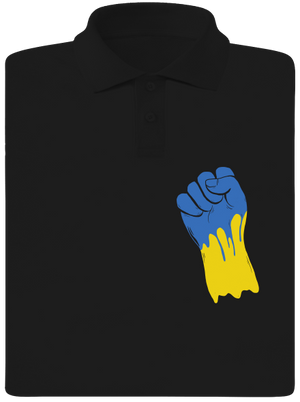 Ukrajina - Ruka pánská polokošile Black