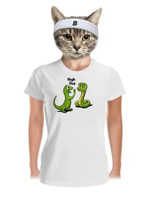 High Five dámské sportovní tričko White