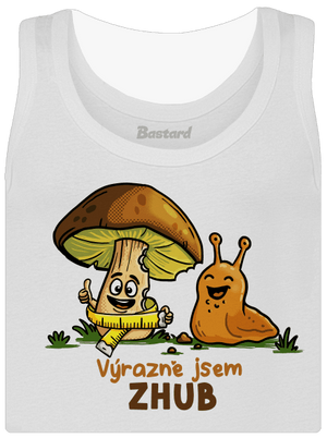 Jsem zhub dámské tílko klasické White