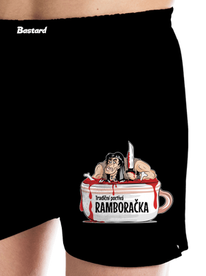 Ramboračka pánské trenky Black