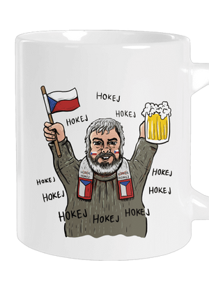 Hodor velký hrnek White