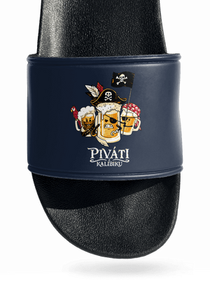 Piváti z Kalibiku pantofle Navy