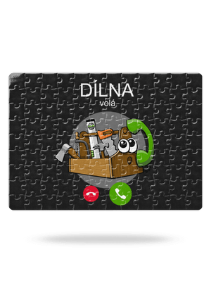 Dílna volá puzzle White