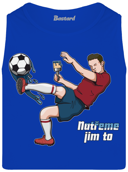 Natřeme jim to - Fotbal pánské tílko Royal Blue