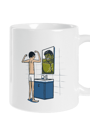 Hulk klasický hrnek White