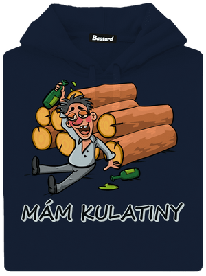 Mám kulatiny pánská mikina klokanka Navy