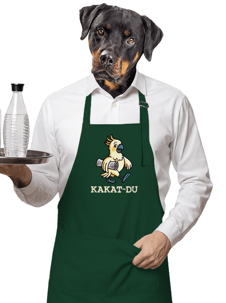 Kakat-du zástěra Bottle Green