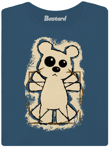 Da Vinci Teddy dámské tričko premium Petrol Blue