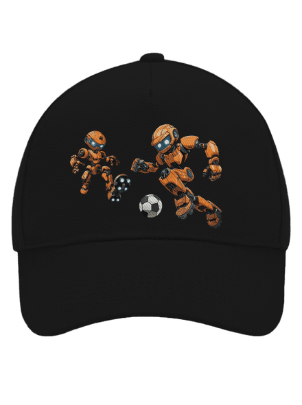 AI fotbal kšiltovka baseballka Black