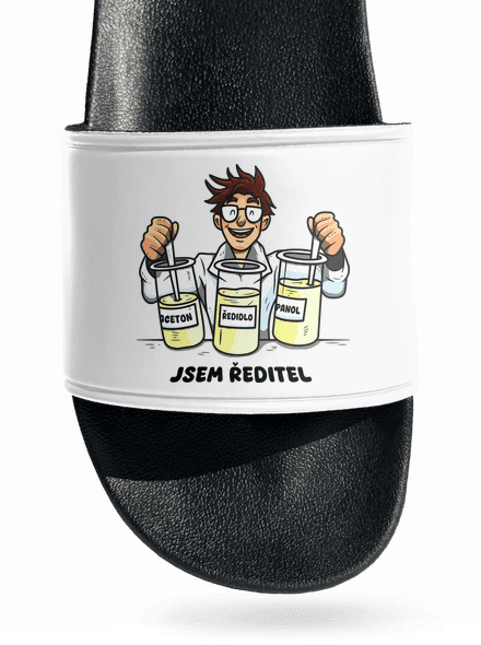 Jsem ředitel pantofle White