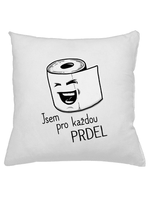 Prdel polštář White