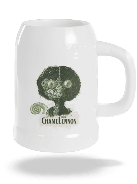 ChameLennon půllitr White