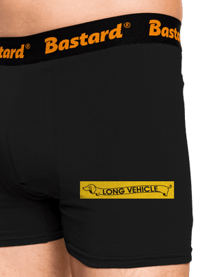 Long vehicle boxerky Black