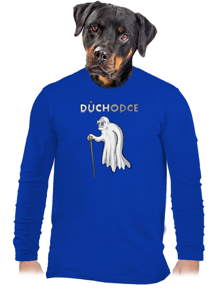 Duch důchodce pánské dlouhý rukáv Royal Blue