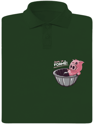 Ve formě pánská polokošile Bottle Green Mal