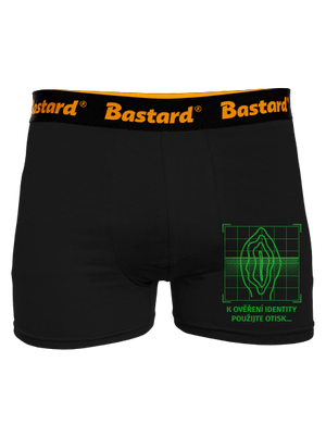 Identita boxerky Black