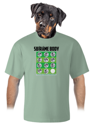 unisex tričko oversized