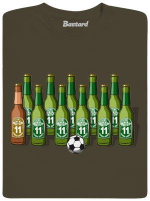 Fotbalová jedenáctka pánské dlouhý rukáv Urban Khaki