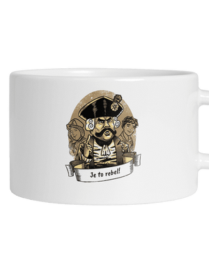 B14: S čerty nejsou žerty hrnek makronka White