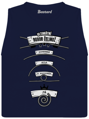 Roxor čelindž dámské tílko volné Navy