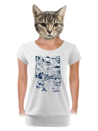 dámské tričko s lemem