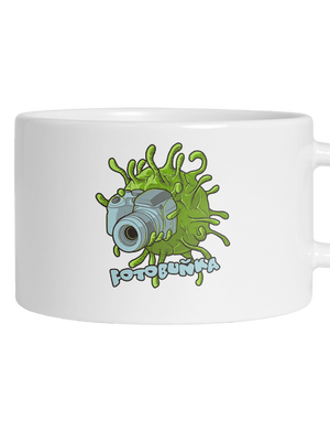 Fotobuňka hrnek makronka White