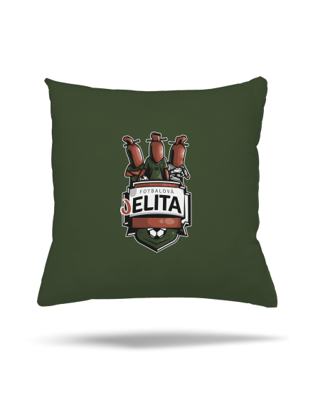 Fotbalová jelita polštář Olive Green