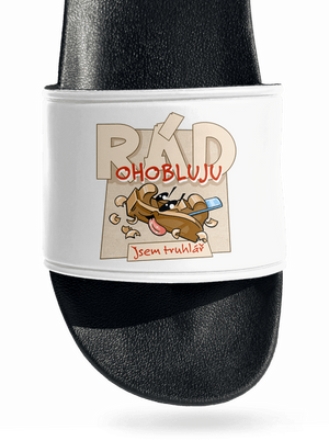 Jsem truhlář pantofle White