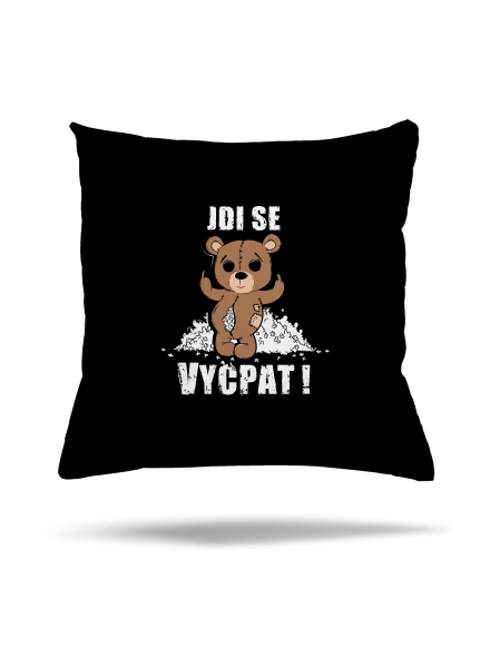 Jdi se vycpat polštář Black